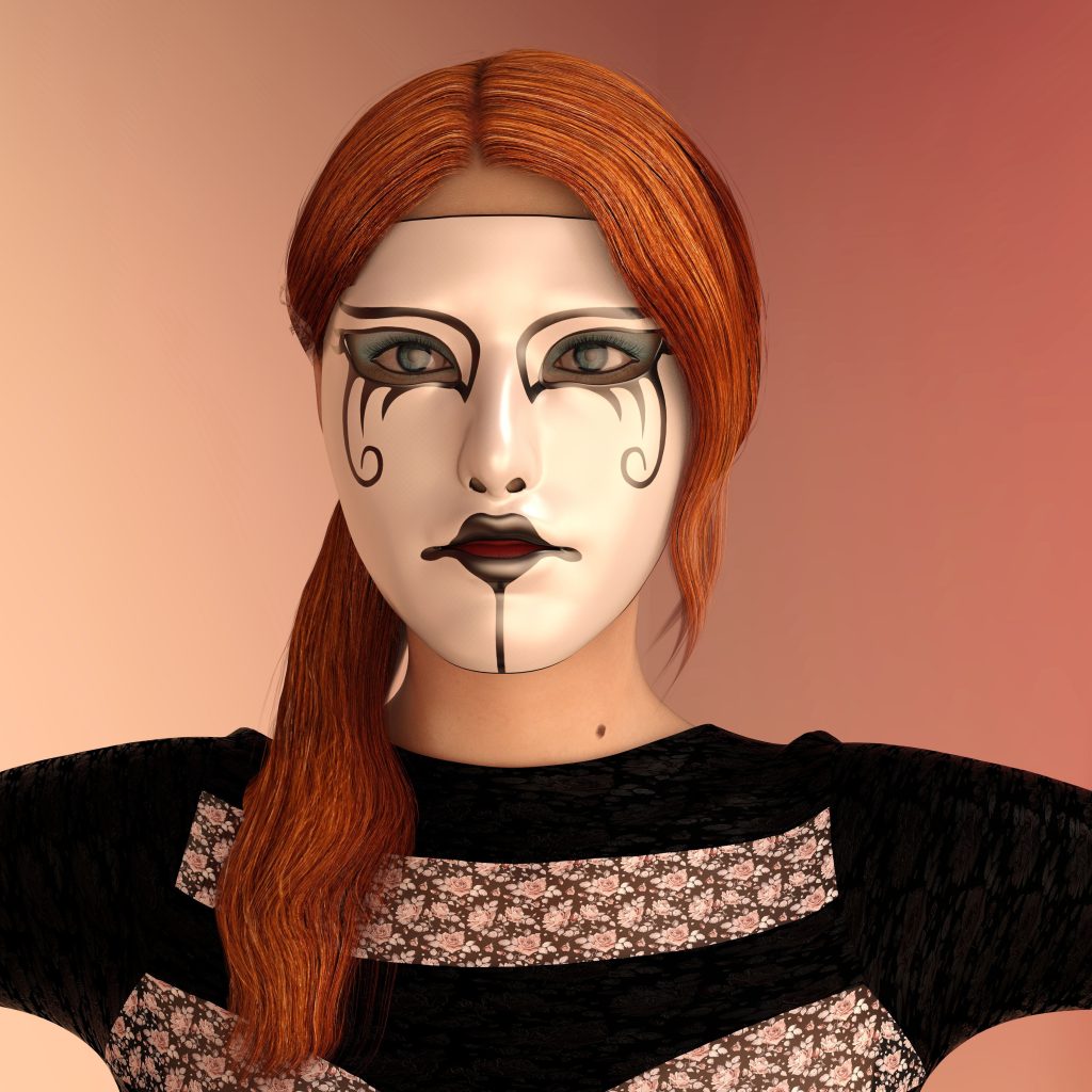 Rostro de mujer peculiar. ¿Qué es normal, qué es anormal en salud mental?